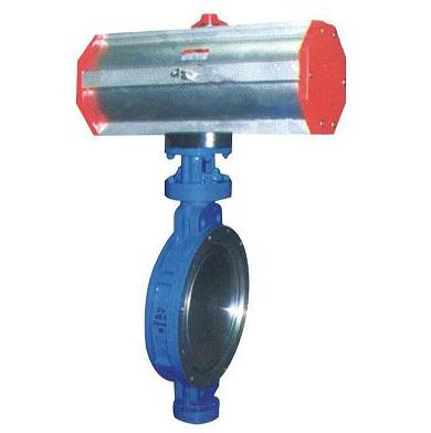 气动对夹式硬密封蝶阀