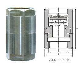 YB13X比例式减压阀