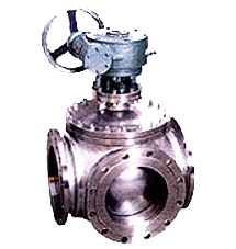 三通四密封球阀