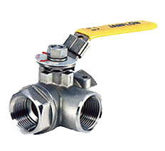 1000WOG三通不锈钢球阀