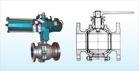 金属硬密封浮动球阀
