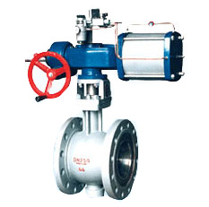 气动V型活塞式调节球阀